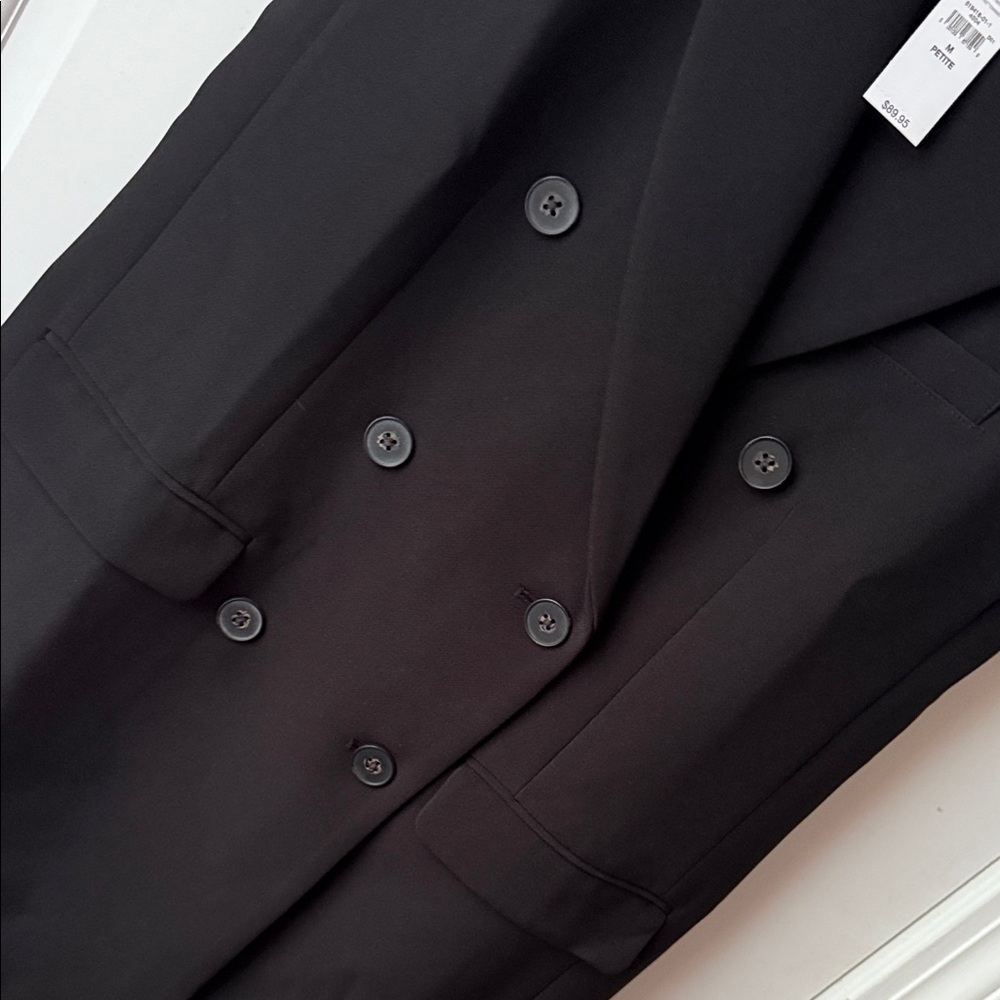 Black Tuxedo Dress  Vest GAP NEW